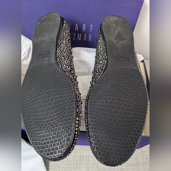 NIB, Stuart Weitzman Nubeads, Suede flats, Size 8M - Picture 5 of 14
